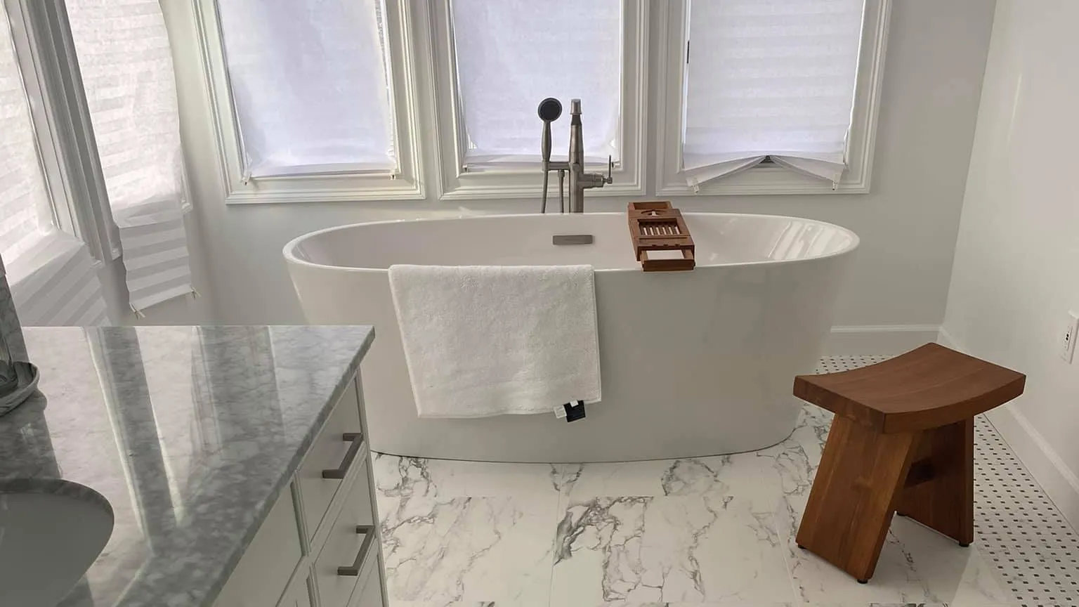 Glass shower enclosure project