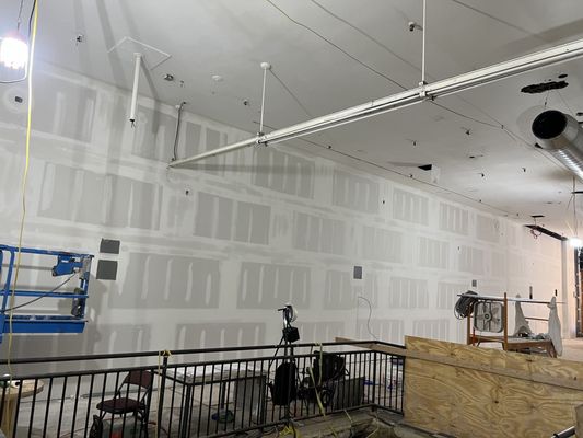 Professional commercial renovation detail