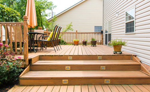 Finished deck project Nassau County