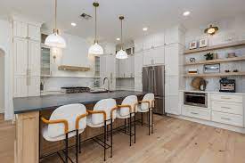 Renovated kitchen with modern design