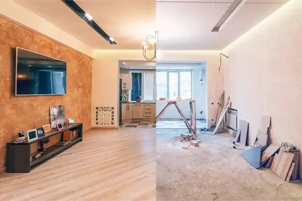 Interior painting project