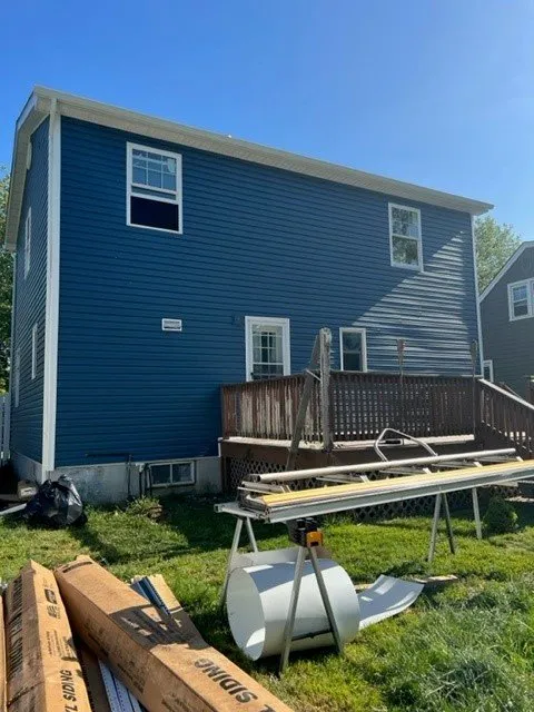 Full-home siding renovation Nassau County
