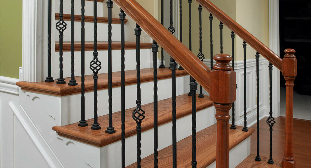 Finished custom stairs Nassau County